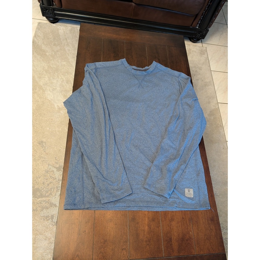 Rugged Elements Men's Long Sleeve Large Tee Medium‎ Gray